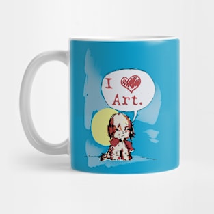 I love Art Mug